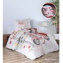 ETEHOMETEX TEK KİŞİLİK 3D DİJİTAL BASKILI YATAK ÖRTÜSÜ GEZGİN KIZ 8696474232041